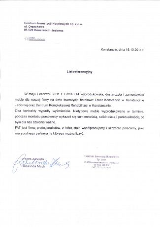 Hotel Investment Center Konstancin Jeziorna